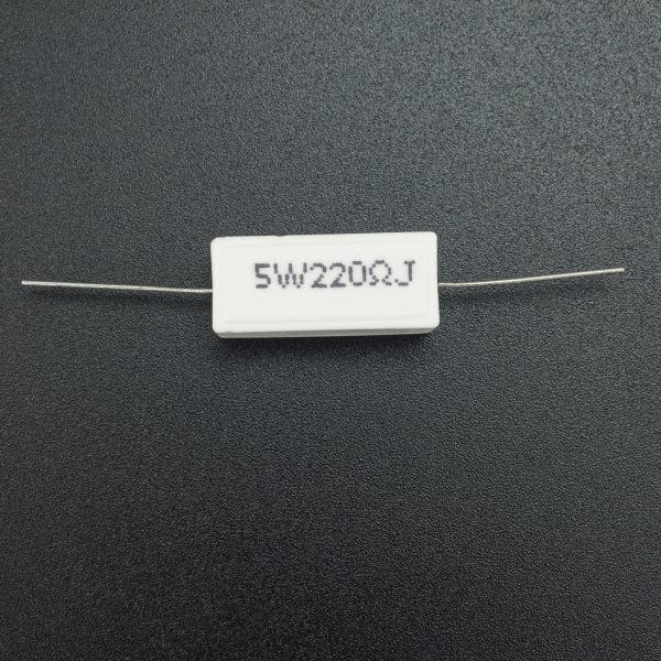 Resistencia 5W 220 Ohm Genérico - 1