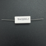 Resistencia 5W 220 Ohm Genérico - 1