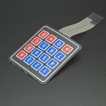 Teclado Matricial 4x4 Tipo Membrana Genérico - 2