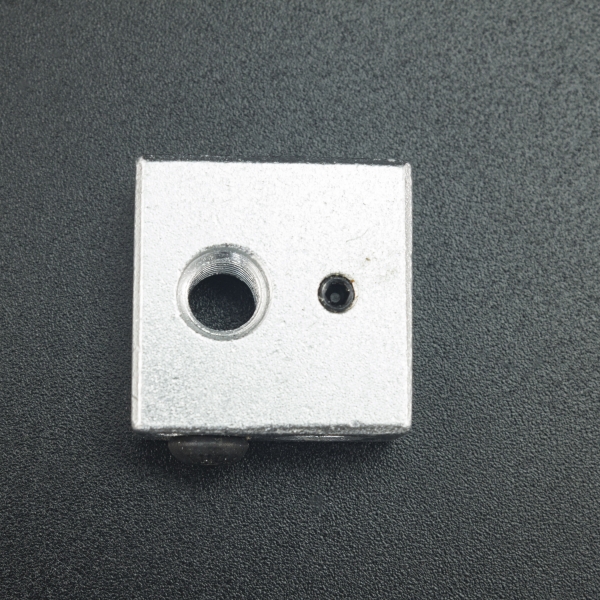 Bloque de Aluminio Para Extrusor MK8 20*20*10 mm Genérico - 2