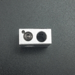 Bloque de Aluminio Para Extrusor MK8 20*20*10 mm Genérico - 3