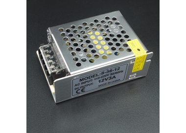 Fuente Suicheada / Conmutada 12V 3A 36W Genérico - 1