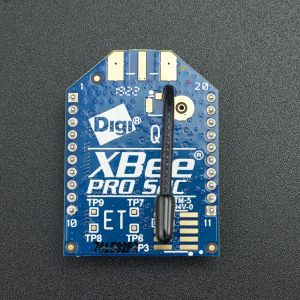 Módulo XBee-Pro S2C 2.4GHz Serie2 63mW (18dBm) Digi - 2