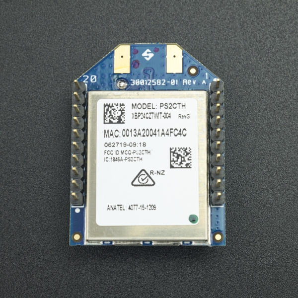 Módulo XBee-Pro S2C 2.4GHz Serie2 63mW (18dBm) Digi - 3
