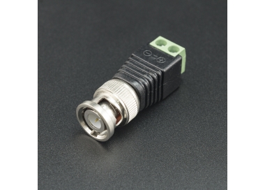Video Balun Conector BNC a Bornera 2P Genérico - 1