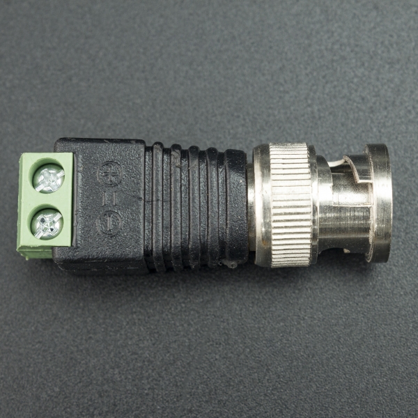 Video Balun Conector BNC a Bornera 2P Genérico - 3