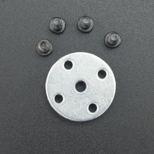 Disco Metálico para Acoplar Servomotor 20mm Genérico - 3