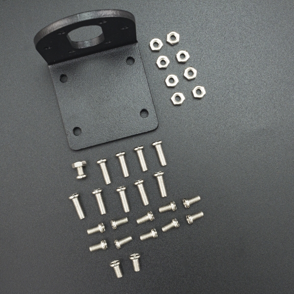 Base en L para Motor de 37MM Genérico - 4