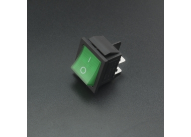 INTERRUPTOR BASCULANTE VERDE 25A 125V Genérico - 1