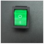 INTERRUPTOR BASCULANTE VERDE 25A 125V Genérico - 3