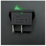 INTERRUPTOR BASCULANTE VERDE 25A 125V Genérico - 4