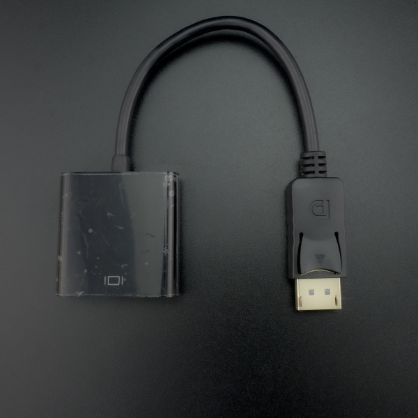 CONVERTIDOR DISPLAYPORT (DP) MACHO A VGA HEMBRA EXA - 1
