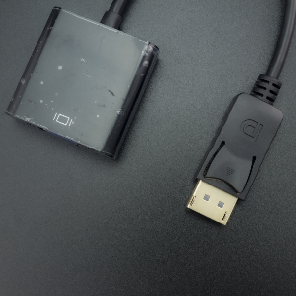 CONVERTIDOR DISPLAYPORT (DP) MACHO A VGA HEMBRA EXA - 2