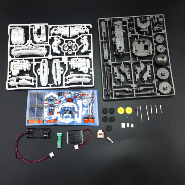 KIT ROBOT EDUCATIVO FLOTA ESPACIAL SOLAR 6 EN 1 Genérico - 4