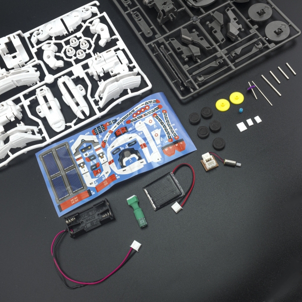 KIT ROBOT EDUCATIVO FLOTA ESPACIAL SOLAR 6 EN 1 Genérico - 5