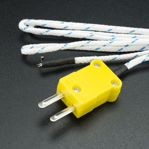 TERMOCUPLA TIPO K TP-01 CON CLAVIJA DE TERMINAL PLANO Genérico - 1