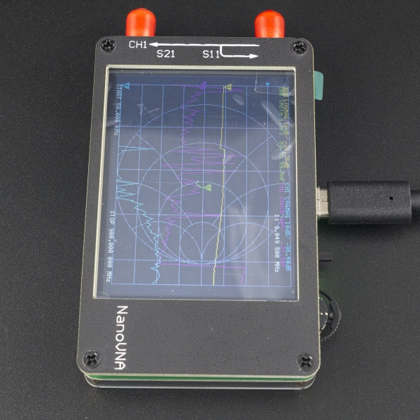 ANALIZADOR VECTORIAL DE REDES NANOVNA DE 50KHZ A 900MHZ PORTÁTIL Genérico - 6