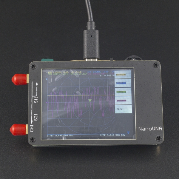 ANALIZADOR VECTORIAL DE REDES NANOVNA DE 50KHZ A 900MHZ PORTÁTIL Genérico - 7