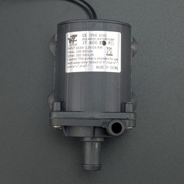 Hidro Bomba Sumergible JT-800EX 12V 500L/H Genérico - 2