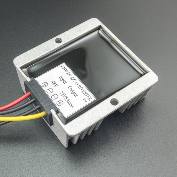 CONVERTIDOR DC-DC BUCK 48V A 24V 120W Genérico - 2