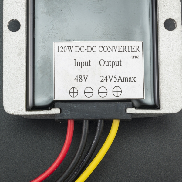 CONVERTIDOR DC-DC BUCK 48V A 24V 120W Genérico - 4