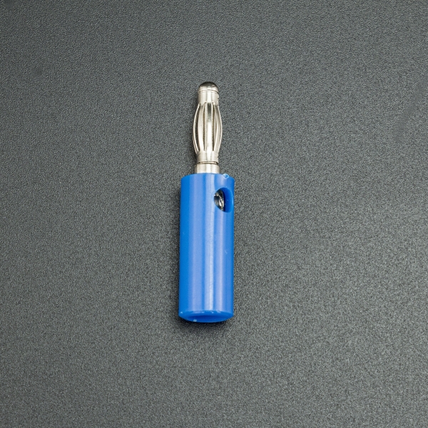 TERMINAL CABEZA DE BANANA M4 10A AZUL Genérico - 4