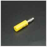 TERMINAL CABEZA DE BANANA M4 10A AMARILLO Genérico - 2