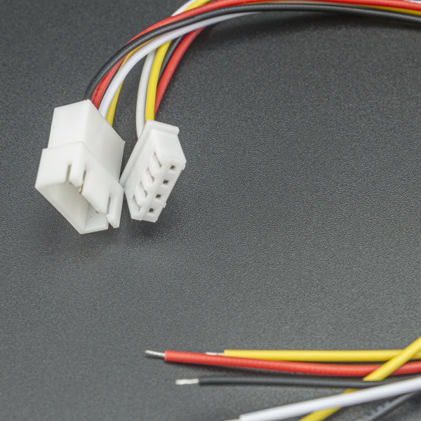 PAR CABLE CONECTOR JST MACHO HEMBRA 2.54 MM 4P Genérico - 2