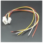 PAR CABLE CONECTOR JST MACHO HEMBRA 2.54 MM 4P Genérico - 3
