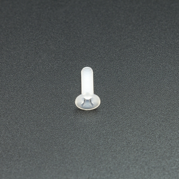 TORNILLO ESTRELLA CABEZA REDONDA AVELLANADA M3X10 MM PLÁSTICO Genérico - 1