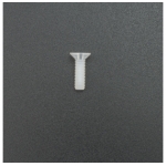 TORNILLO ESTRELLA CABEZA REDONDA AVELLANADA M3X10 MM PLÁSTICO Genérico - 3