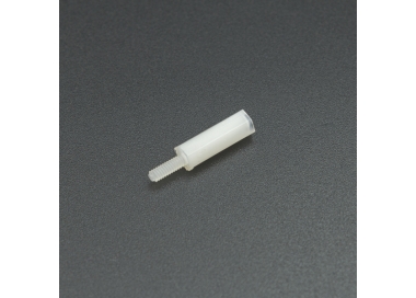 SEPARADOR O PILAR PLÁSTICO HEMBRA/MACHO M2X12+6 MM Genérico - 1