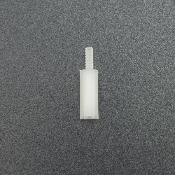 SEPARADOR O PILAR PLÁSTICO HEMBRA/MACHO M2X12+6 MM Genérico - 4