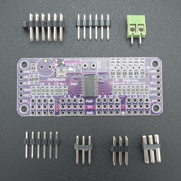 PCA9685 PWM Controlador de 16 Servomotores Genérico - 2