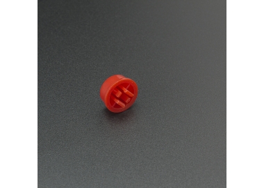 Botón Rojo B3F Circular Para Pulsador 12*12*7.3 Genérico - 1