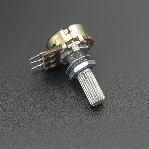 Potenciometro Lineal B 100K Ohm 20MM Genérico - 2