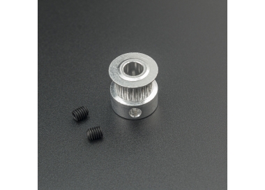 Polea GT2 20 Dientes 16x16 mm Para Eje de 6.35 mm Genérico - 1