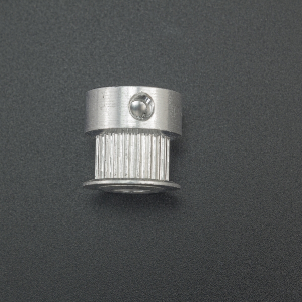 Polea GT2 20 Dientes 16x16 mm Para Eje de 6.35 mm Genérico - 3