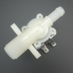 Electroválvula de Plástico 12VAC 1/2" a 10.5 mm Con Presión Genérico - 6 Electroválvula de Plástico 12VAC 1/2" a 10.5 mm Con Presión Genérico - 6