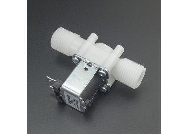 Electroválvula de Plástico 12V 1/2'' Sin Presión Genérico - 1