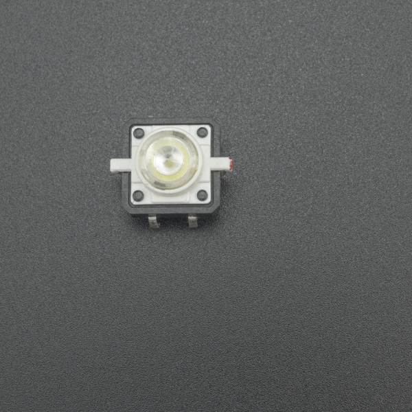 Micro Pulsador Con LED Blanco 12*12mm Genérico - 3