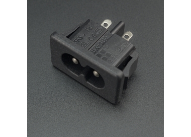CONECTOR O ENCHUFE DE ALIMENTACIÓN AC-27 PARA CABLE DE PODER C7 Genérico - 1