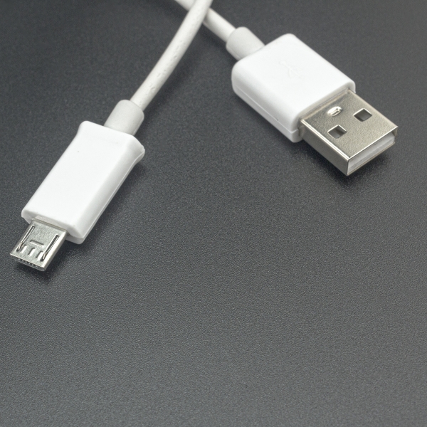 Cable de Alimentación MicroUSB Tipo B a USB Tipo A Genérico - 2