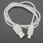 Cable de Alimentación MicroUSB Tipo B a USB Tipo A Genérico - 3