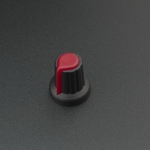 Perilla Punto Rojo 15MM Para Potenciometro Genérico - 1