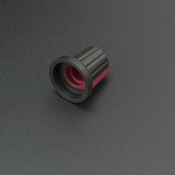 Perilla Punto Rojo 15MM Para Potenciometro Genérico - 2