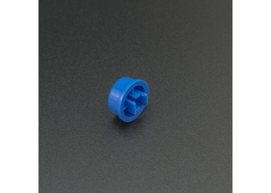 Botón Azul B3F Circular Para Pulsador 12*12*7.3 Genérico - 1