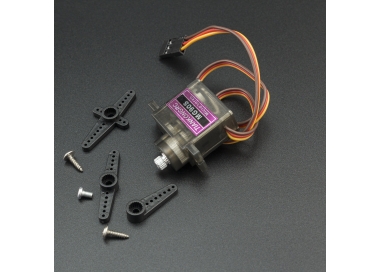 Micro Servomotor MG90S Piñonería Metálica  - 1