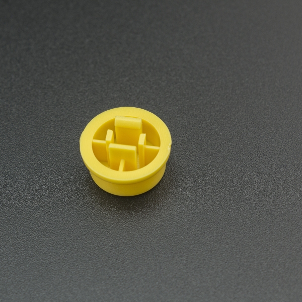 Botón Amarillo B3F Circular Para Pulsador 12*12*7.3 Genérico - 2