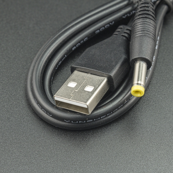 CABLE DE ALIMENTACIÓN USB A CONECTOR JACK 4X1.7 MM Genérico - 1